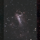 Comparisons of telescope images of the Omega (aka Swan) Nebula. On the left is an approximately $4,000 telescope setup including an off-the-shelf refracting telescope, tracking mount, a camera, a cheap laptop, and stacking software. At the center is the Bellavia Mini. On the right is Stellina.